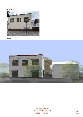 Holešovický dvorek - studie rekontrukce Hal 27 a 28 v Pražské tržnici